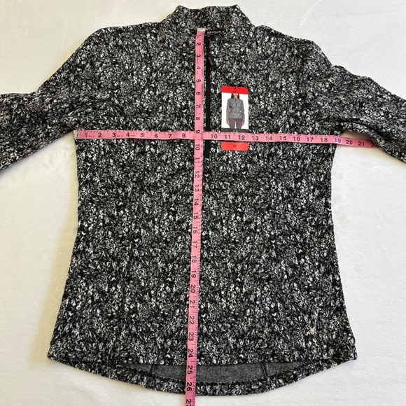 Spyder Ladies' Fleece Printed Half Zip, Multi (Black/White), Medium, NWT - Picture 10 of 16